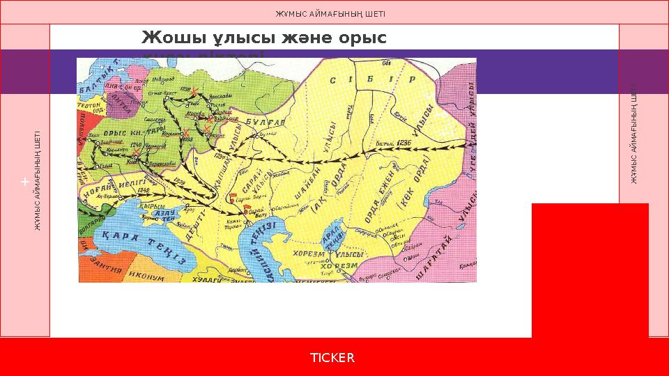 TICKER + Ж Ұ М Ы С А Й М А Ғ Ы Н Ы Ң Ш Е Т І Ж Ұ М Ы С А Й М А