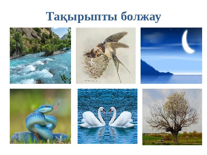 Тақырыпты болжау