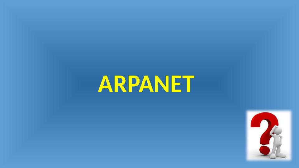 ARPANET
