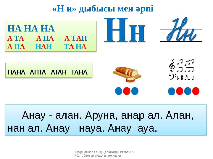 Нухридинова Ж.Д Қарағанды қаласы М. Жұмабаев атындағы гимназия 5 НА НА НА А ТА А НА А ТАН А ПА НАН ТА НА ПАН