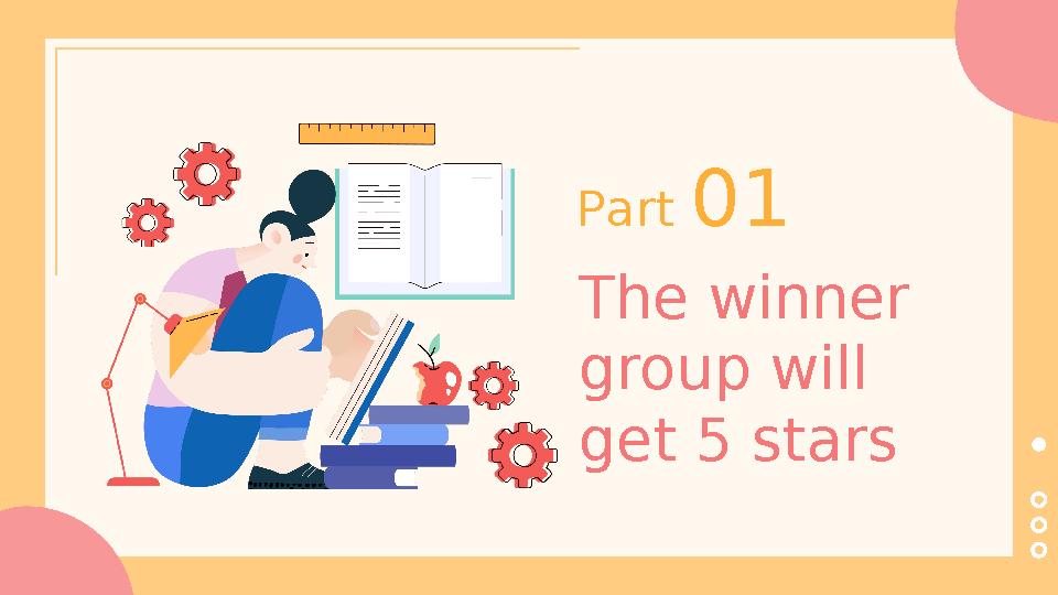 Part 01 The winner group will get 5 stars
