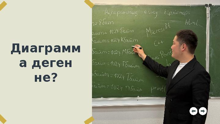 Диаграмм а деген не?