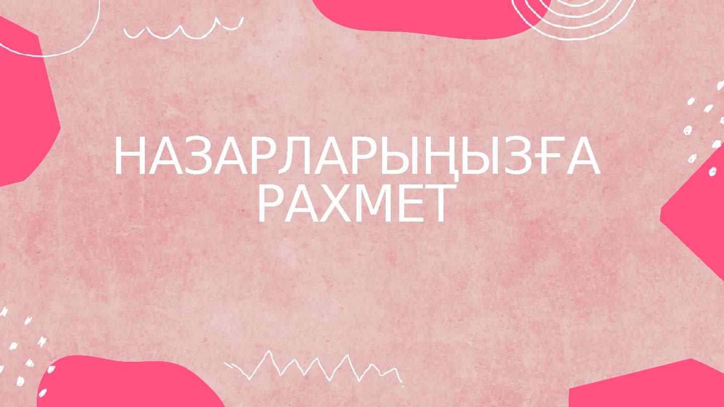 НАЗАРЛАРЫҢЫЗҒА РАХМЕТ НАЗАРЛАРЫҢЫЗҒА РАХМЕТ