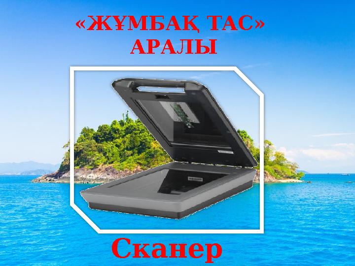«ЖҰМБАҚ ТАС» АРАЛЫ Сканер