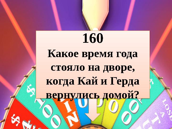 160 Какое время года стояло на дворе, когда Кай и Герда вернулись домой?
