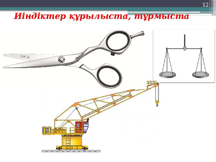 Иіндіктер құрылыста, тұрмыста 12