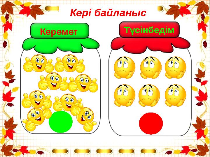 Керемет Түсінбедім Кері байланыс