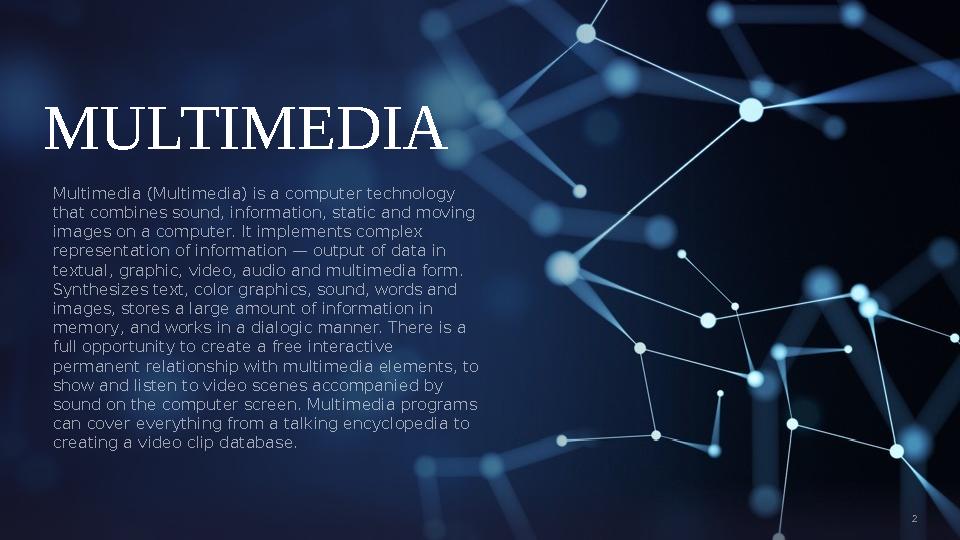 MULTIMEDIA