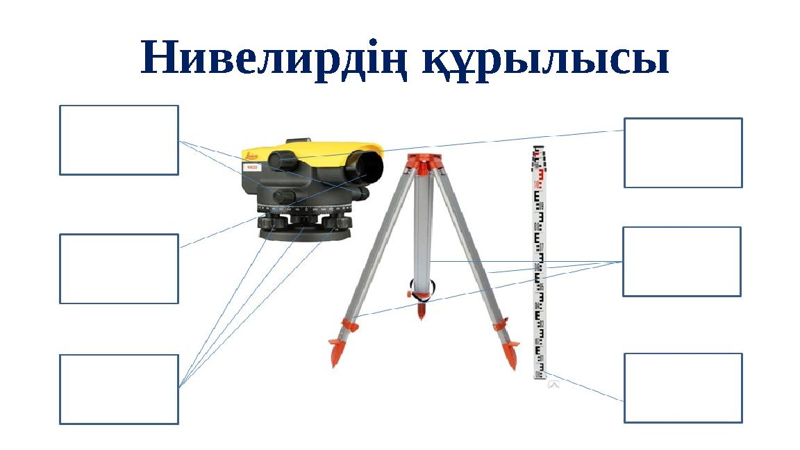 Нивелирдің құрылысы