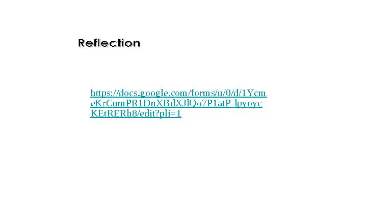https://docs.google.com/forms/u/0/d/1Ycm eKrCumPR1DnXBdXJlQo7P1atP-lpyoyc KEtRERh8/edit?pli=1