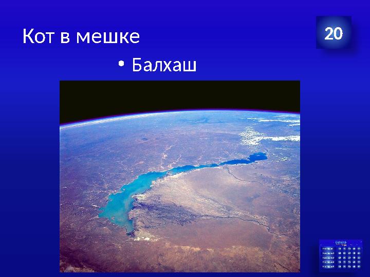 Кот в мешке •Балхаш 20