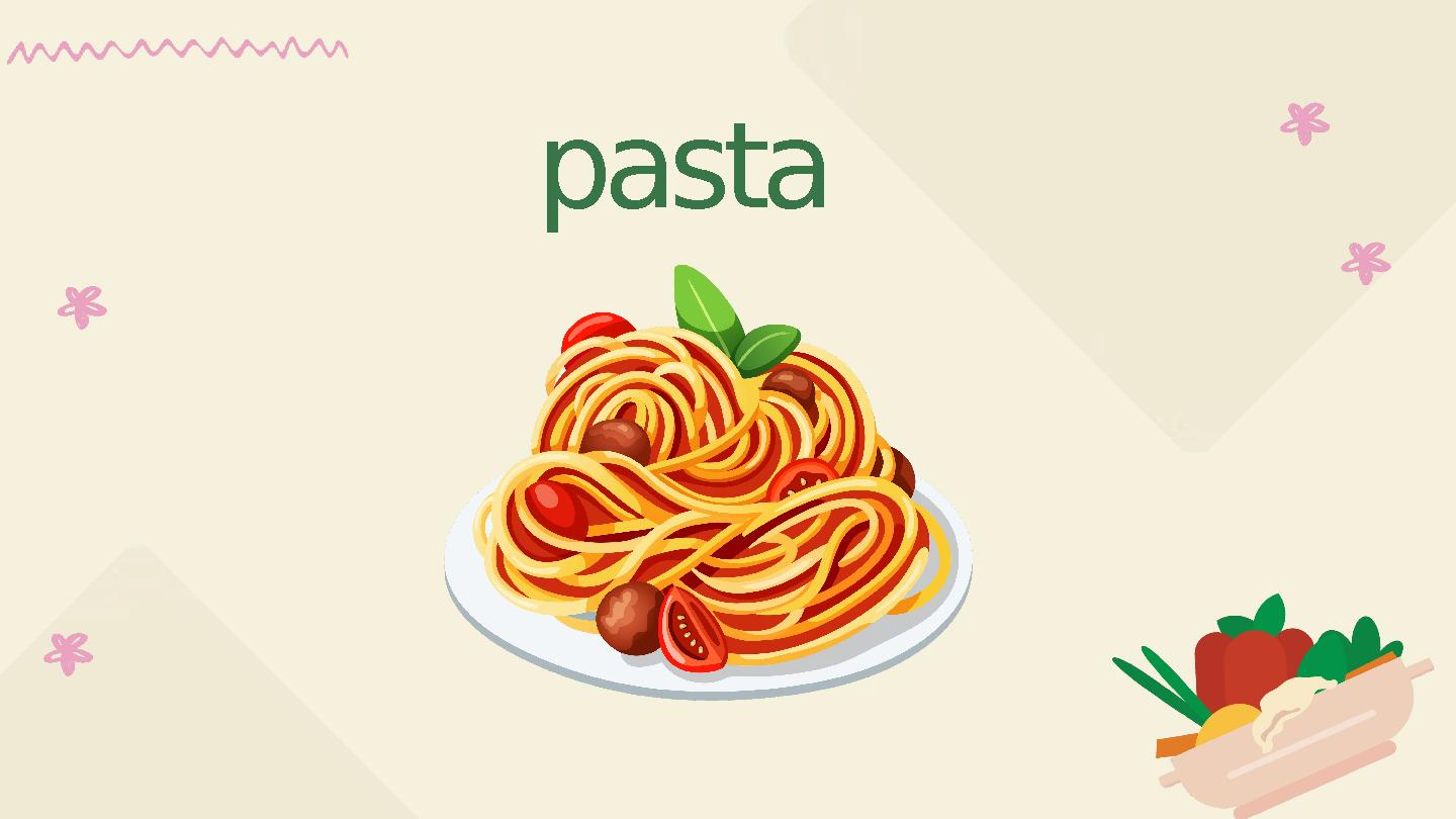 pasta