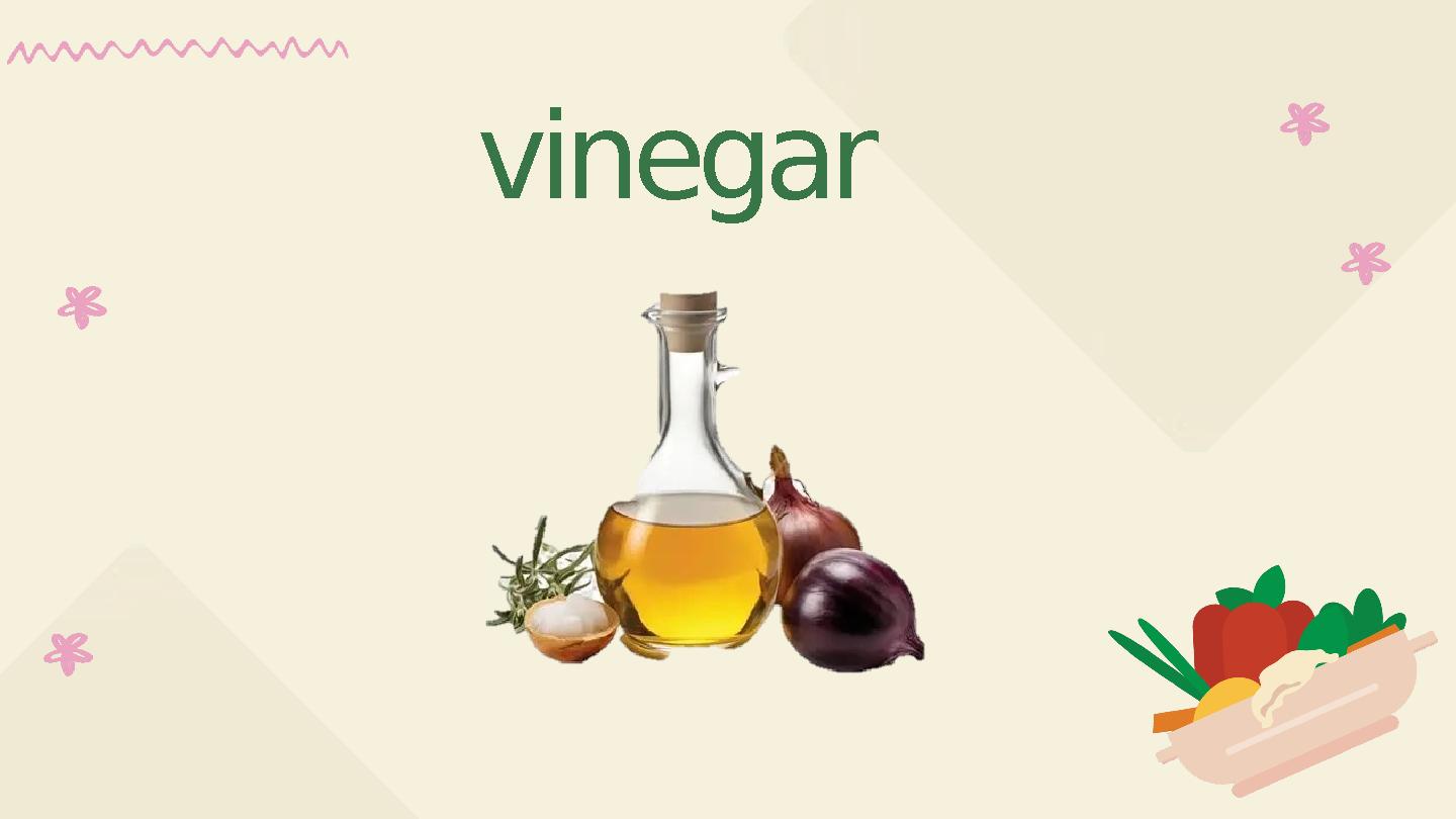 vinegar
