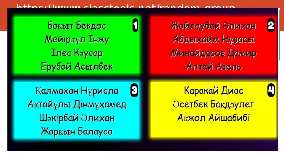 https://www.classtools.net/random-group- generator/ Щелкните, чтобы изменить стили текста образца слайда