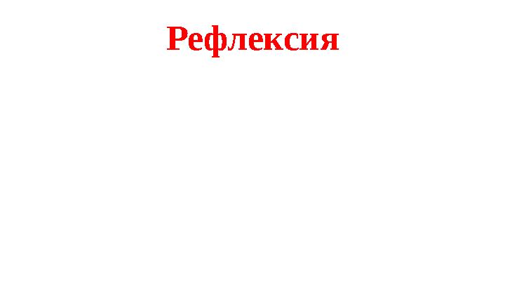 Рефлексия